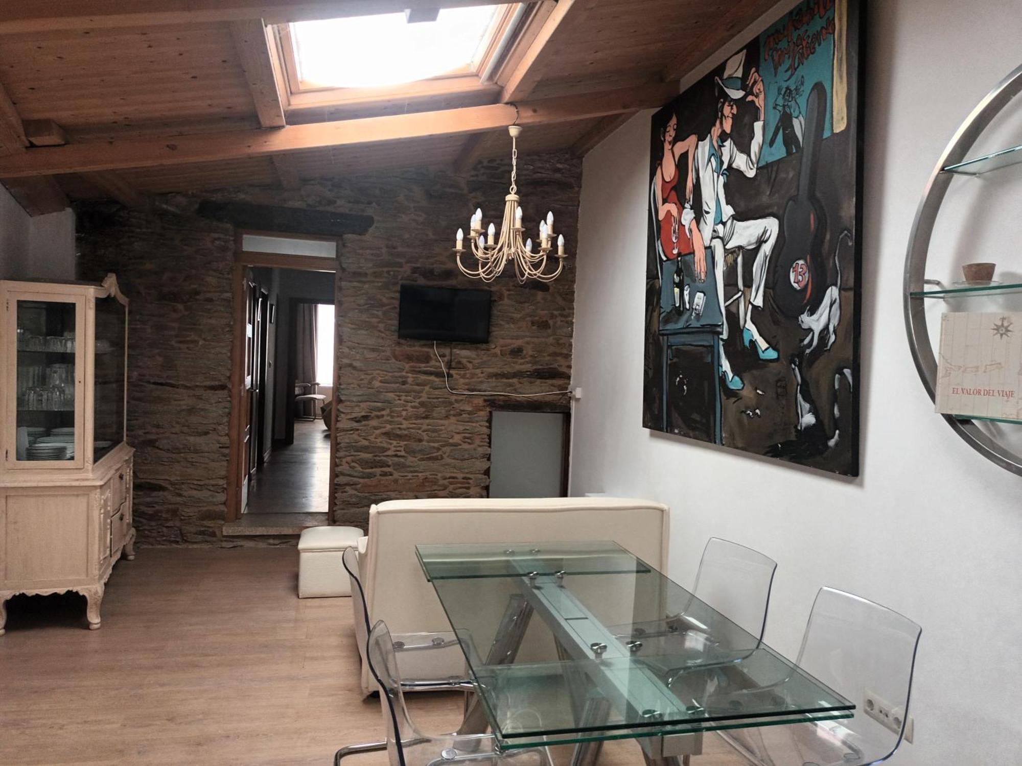 Apartamento Cafe Teatro Arzua Luaran gambar